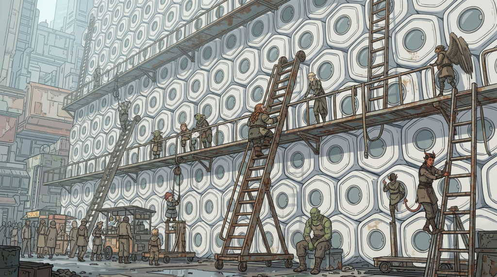 住在这样的地方并不太舒服，但是它便宜