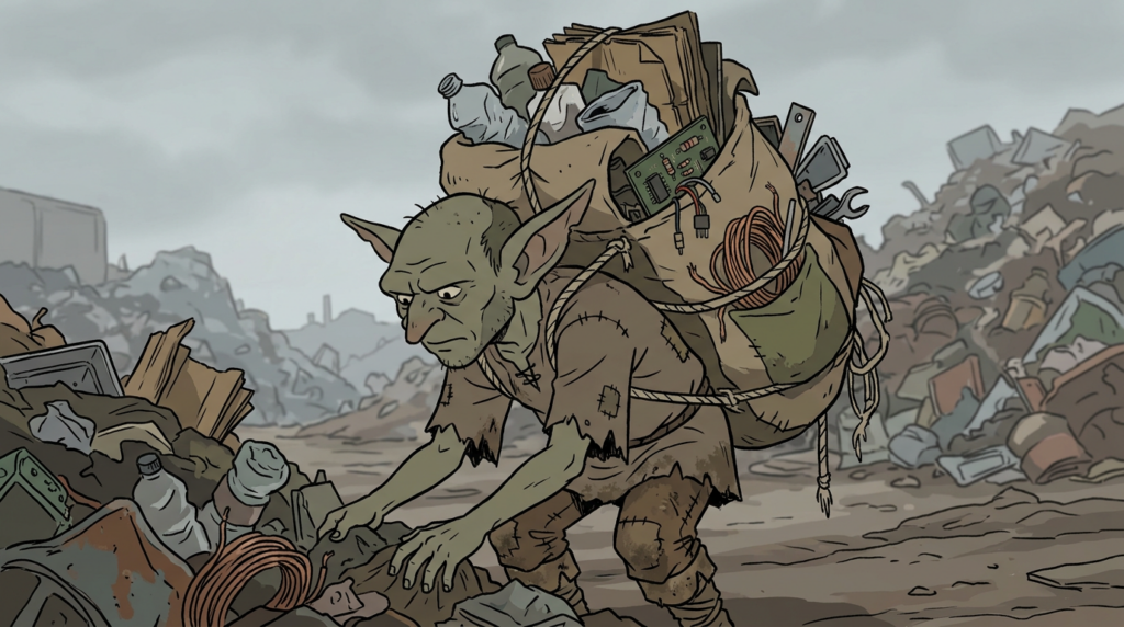 勤俭节约是每个下层居民的生活准则