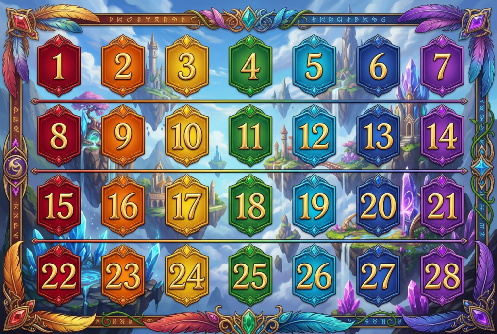 周而复始的七彩日